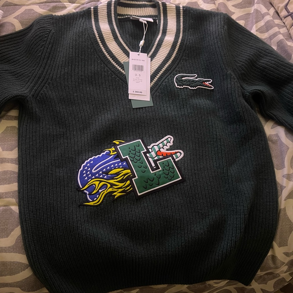 LACOSTE SWEATER “BRAND NEW” with tags!! SIZE SMALL